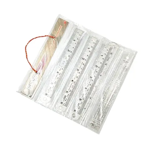 [IX2403287] Easy Rust Free Steel Ruler/Scale 15 cm