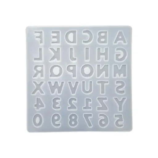 [IX000293] RM46 Silicone Mould Small A-Z 