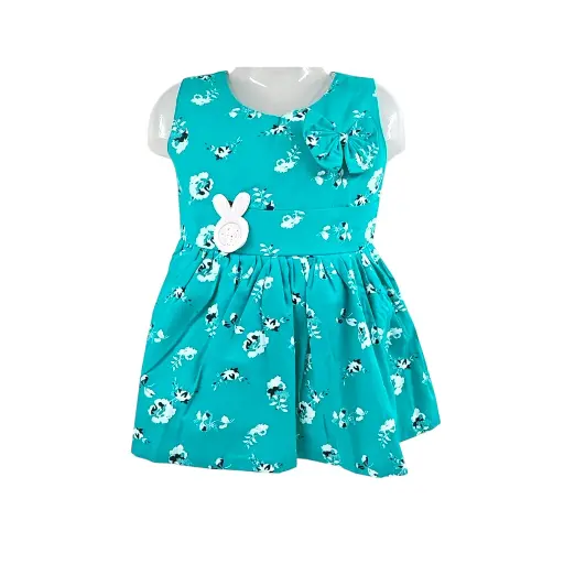 [IX2403621] Rich Baby Girl Cotton Frock 