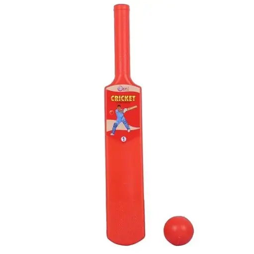 [IX2403866] Kids Plastic Cricket Bat With Ball