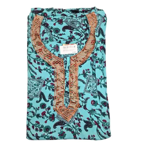 [IX2404011] Chilanka  Special Rayon Printed Maxi 56