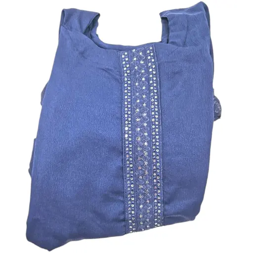 [IX2404280] Soft Chiffons Churidar Set 