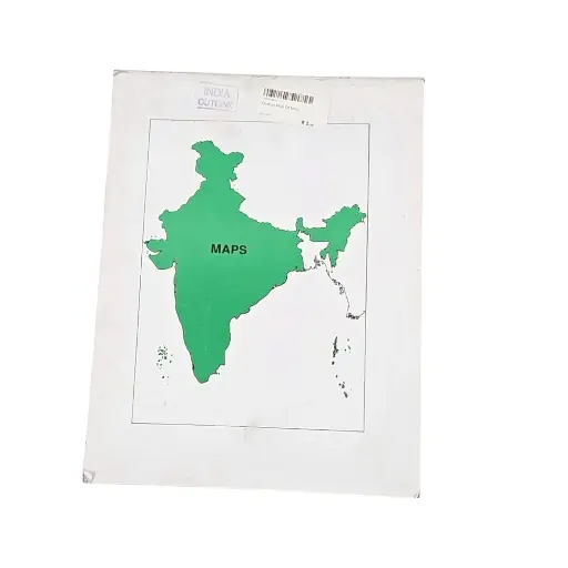 [IX2404539] Outline Map Of India 