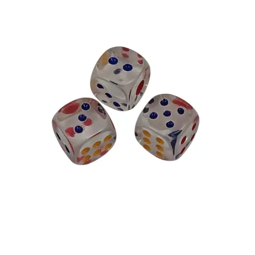 [IX2501117] Ludo Dice Transparent