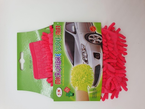 [IX2500359] Microfiber Double Sided Super Mitt Glows 