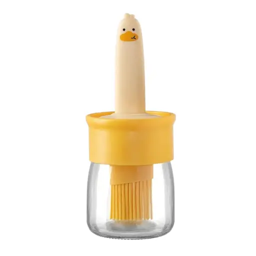[IX2405598] Oil Dispenser With Cute Silicon Brush 