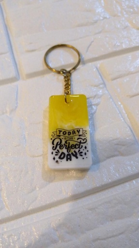 [IX2404403] Resin Keychain Rectangle
