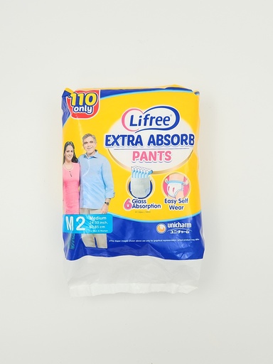 [IX2405678] Lifree Extra Absorb Adult Diaper M2 Pack Of 6 MRP 110