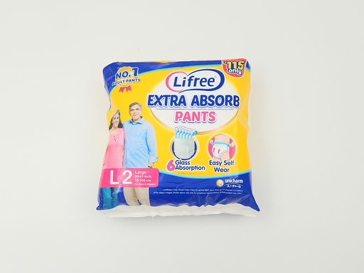 [IX2405682] Lifree Extra Absorb Adult Diaper L2 Pack Of 6 MRP 115