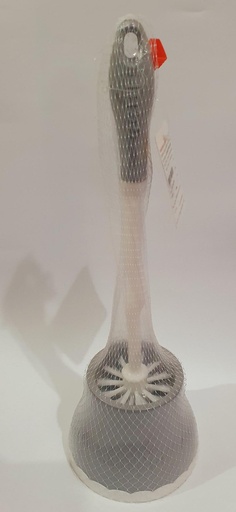 [IX000474] Round Toilet Brush With Container 