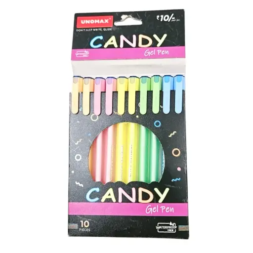 [IX2406280] Unomax Candy Gel Pen With Waterproof Ink