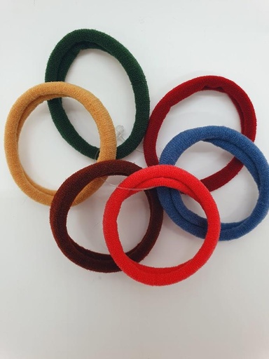 [IX000484] Hair Bun Soft & Elastic Bundle of 6 