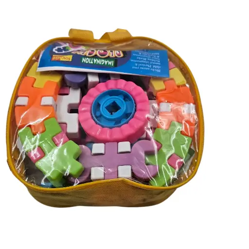 [IX2406387] Imagination Curved Building Blocks Pack Of 50
