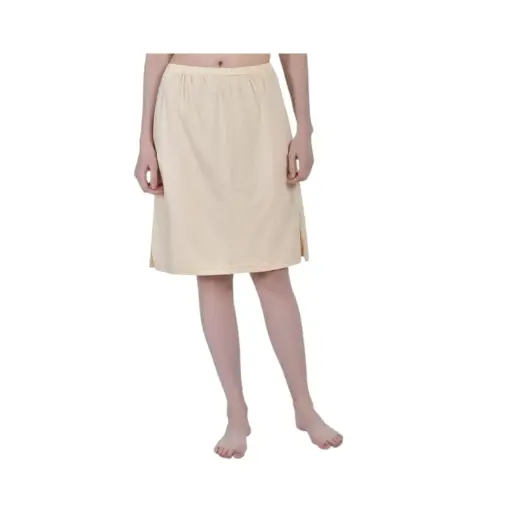 [IX2406462] Cotton Frilled Under Skirt Jumbo