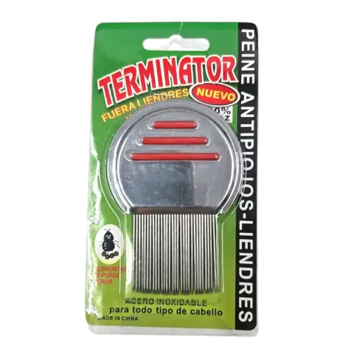 [IX2406530] Terminator Eeroli Comb With Metallic Handle