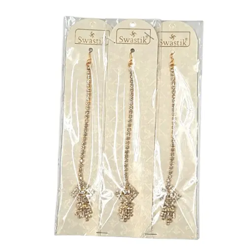 [IX2406584] Swastik Simple Golden Hanging Chutty