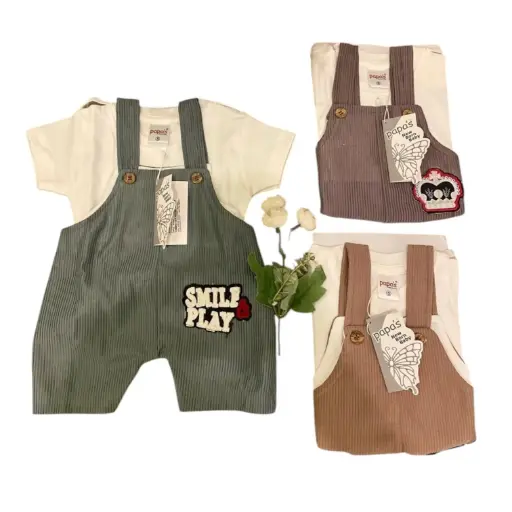 [IX2406692] Papa' Energy New Born Boys Baba Suit Dress