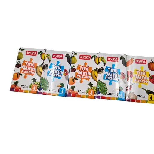 [IX2500046] Tini Mini Puzzle Pack Of 20