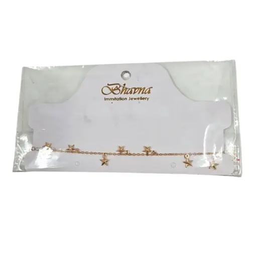 [IX2500225] Star Hanging High Neck Necklace