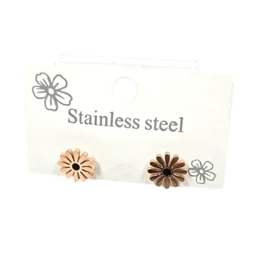 [IX2500253] Rose Gold Simple Earring