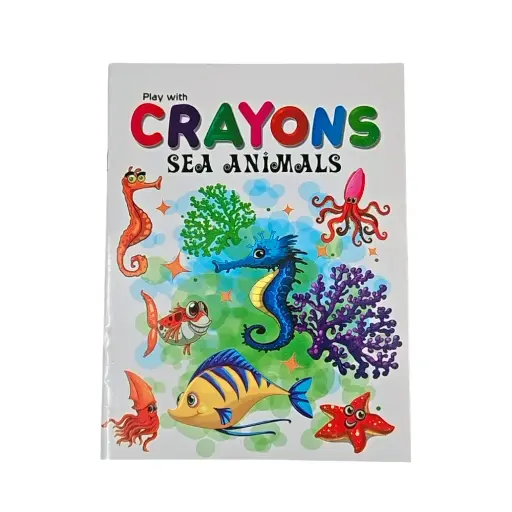 [IX2500338] Play With Crayons Coloring Book 