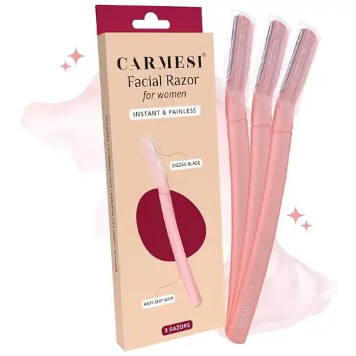 [IX2500591] Carmesi Facial Razor Instant & Painless Hair Removal