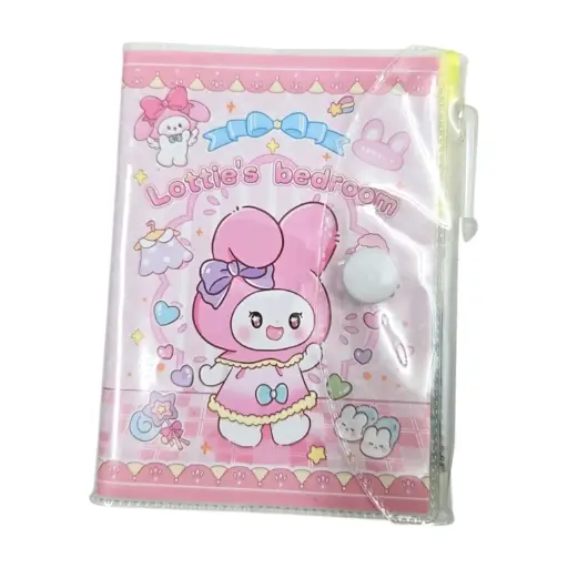 [IX2500607] Lottie's Bedroom Cute Diary With Pen