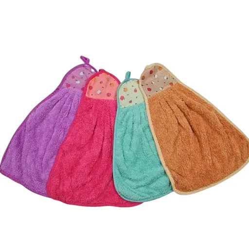 [IX2500699] Microfiber Basin Towel With Hook