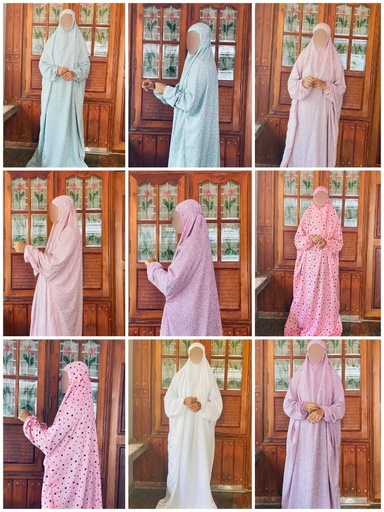 [IX2403396] Muslim Combo Prayer Dress  
