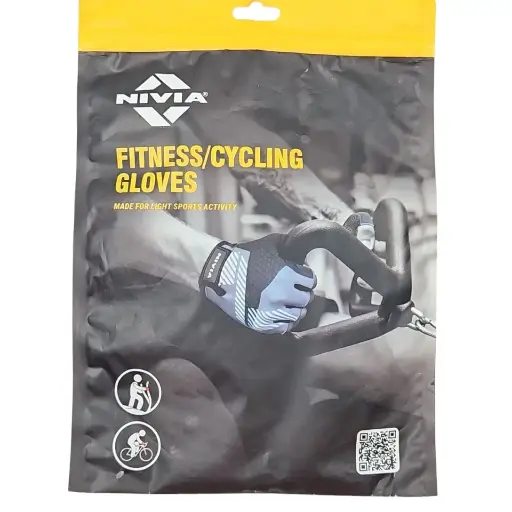 [IX2500800] Nivia Fitness And Cycling Gloves