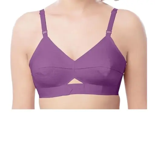 [IX2501098] V Max Snova Cotton Round Stich Color Brassier  34 Inch  