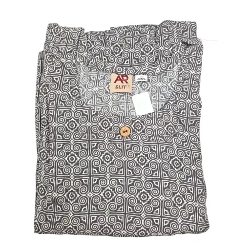 [IX2501194] AR 4XL Cotton Churidar Top