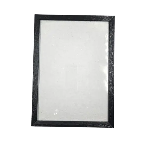 [IX2501373] A 4 Wall Blank Photo Frame With Textured Narrow Border  
