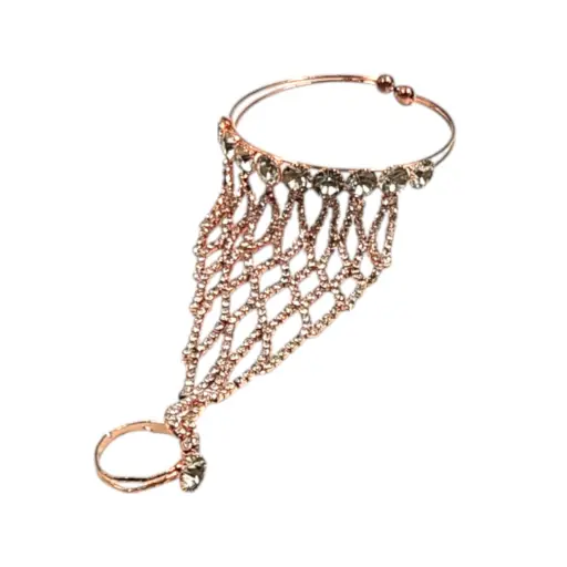 [IX2501605] Kids Metallic Kaimalonn With Unattached Ends Large