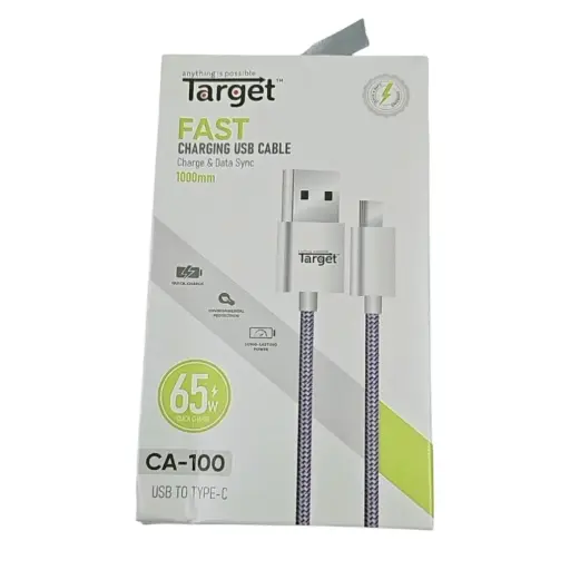 [IX2501616] CA 100 USB To Type C 65W Rapid Charging USB Cable