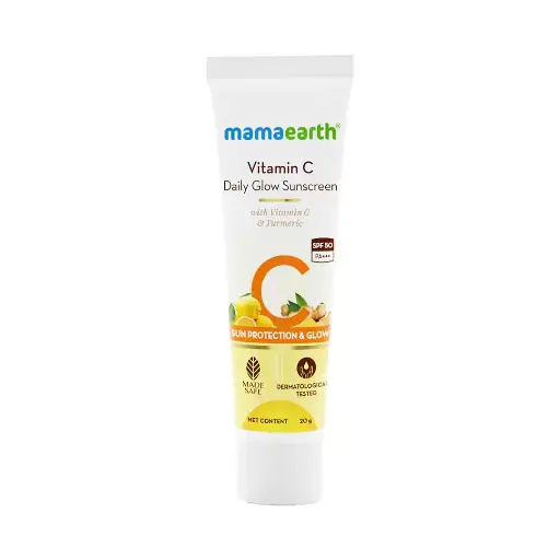 [IX2501853] Mama Earth Vitamin C Daily Glow Sunscreen 20g