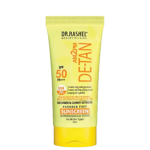 [IX2501857] Dr Rashel Am 2 Pm De-Tan Paraben Free Sunscreen With Cucumber & Carrot Extract