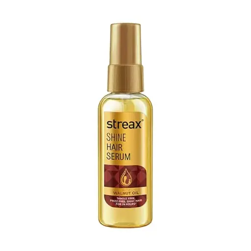 [IX2501980] Streax Shine Hair Serum With Walnut Oil 24 Hr Shine 75ml MRP 199