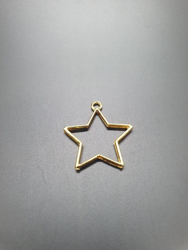 [IX2404389] Pendant Frames For Resin Jewelry 4 Pcs  