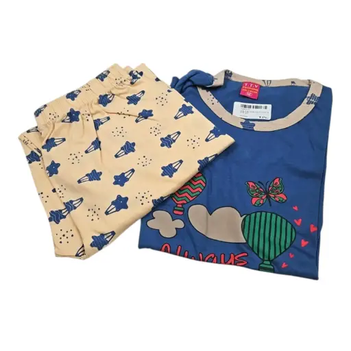 [IX2502069] Girls Daily Wear Top & Pants Set 8-12