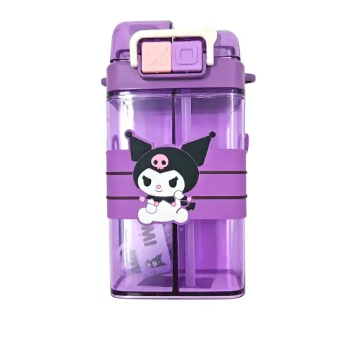 [IX2502104] 2 In 1 Double Layered Water Bottle 