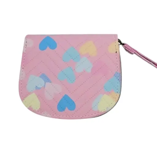 [IX2502220] Curved Zigzag Ladies Pocket Wallet 
