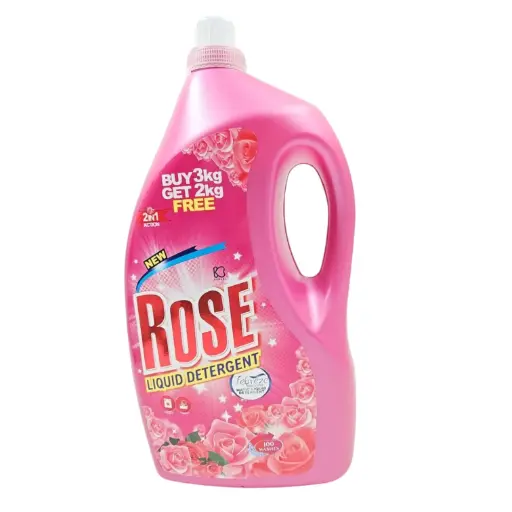 [IX2502646] New Rose Liquid Detergent Buy 3kg Get 2kg Free 