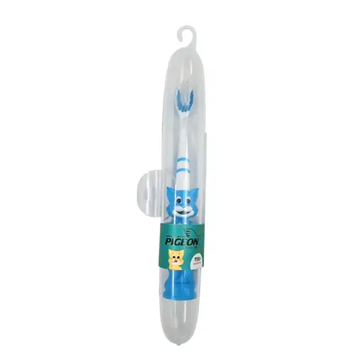 [IX2502676] Pigeon Sensitive Kids Tooth Brush In Box With Hook