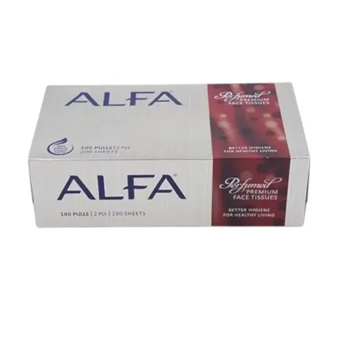 [IX2502678] Alfa Perfumed Premium 2 Ply Face Tissue 100 Pulls 
