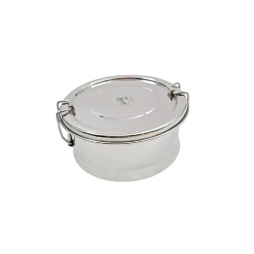 [IX2502697] JVL Round Single Decker Lunch Box Small  