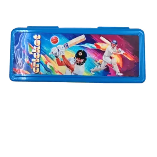 [IX2503076] Armaan 3D Picture Plastic Double Layer Pencil Box