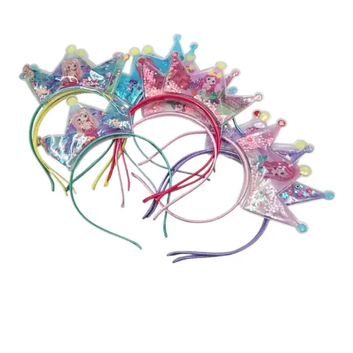 [IX2503245] Hair Band With Princess Crown