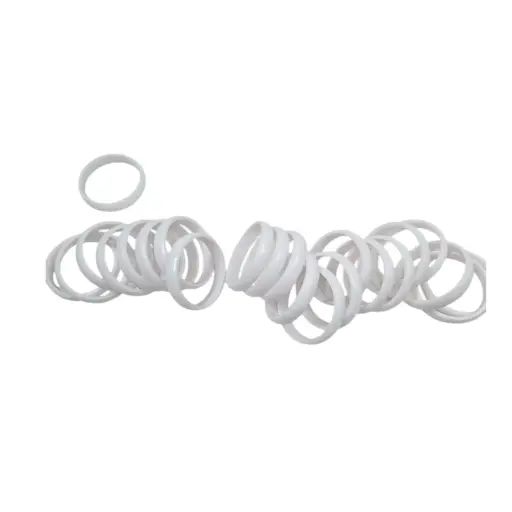 [IX2503299] White Color Plastic Bangles 