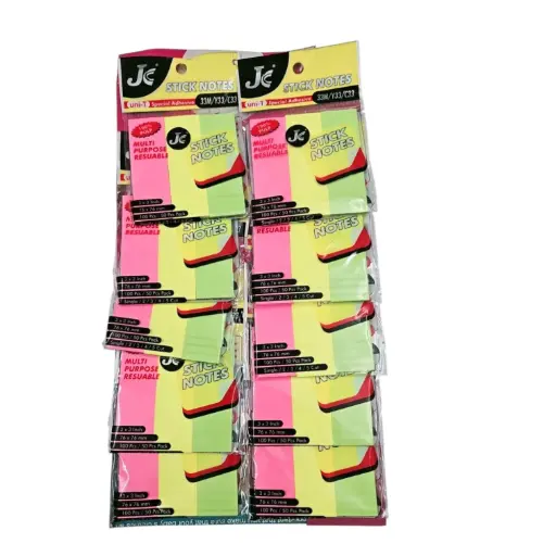 [IX2503364] Prompt Multi Shaped Sticky Notes In 5 Colors 100 Pcs  (copy)